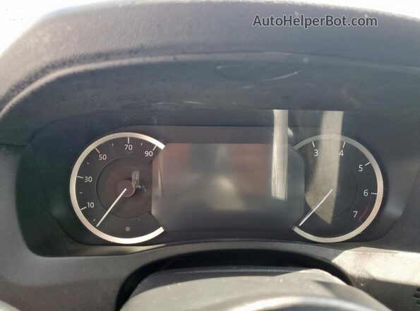 SAJAJ4FX4LCP55511 2020 JAGUAR XF Black Instrument cluster view