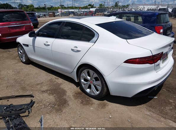 SAJAJ4FX7LCP56541 2020 JAGUAR XF Белый Задняя левая четверть