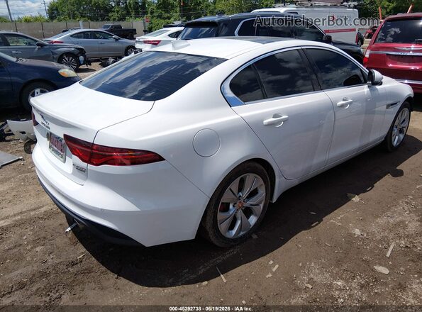 SAJAJ4FX7LCP56541 2020 JAGUAR XF Белый Задняя правая четверть