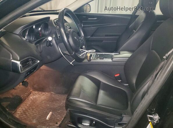 SAJAJ4FX8KCP51654 2019 JAGUAR XF Black Front interior view