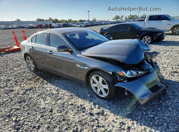 SAJAJ4FX9KCP46768 2019 JAGUAR XF Gray Przód prawy