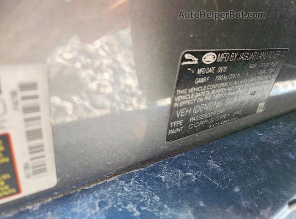 SAJAJ4FX9KCP46768 2019 JAGUAR XF Gray Widok komory silnika