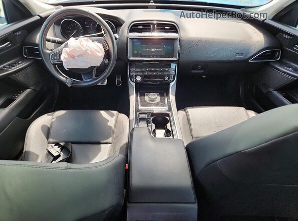 SAJAJ4FX9KCP46768 2019 JAGUAR XF Gray Widok deski rozdzielczej