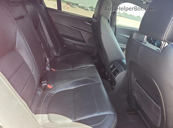 SAJAL4BV0HA948627 2017 JAGUAR XF Red Rear seats view