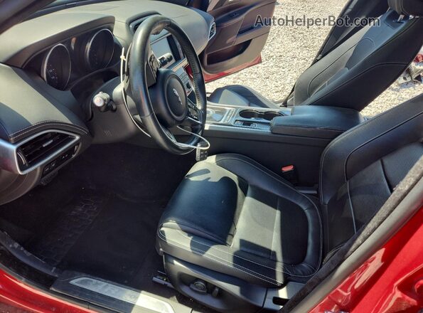SAJAL4BV0HA948627 2017 JAGUAR XF Red Front interior view