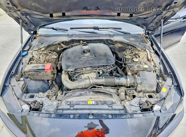 SAJAR4BG2HA969169 2017 JAGUAR XF Black Սալոնի հետևի տեսք