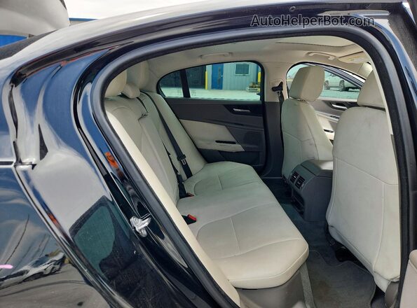 SAJAR4BG3HA973571 2017 JAGUAR XF Black Հետևի նստատեղերի տեսք