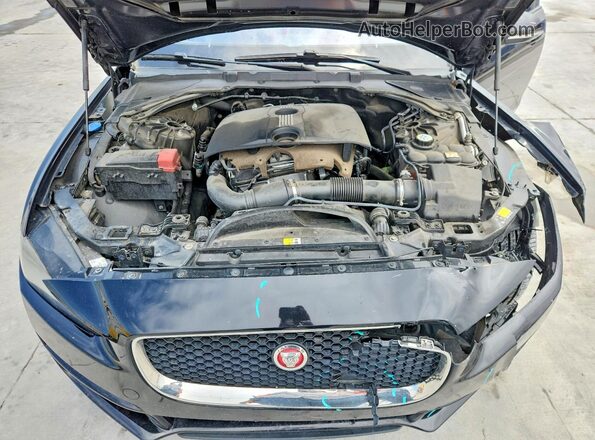 SAJAR4BG3HA973571 2017 JAGUAR XF Black Սալոնի հետևի տեսք
