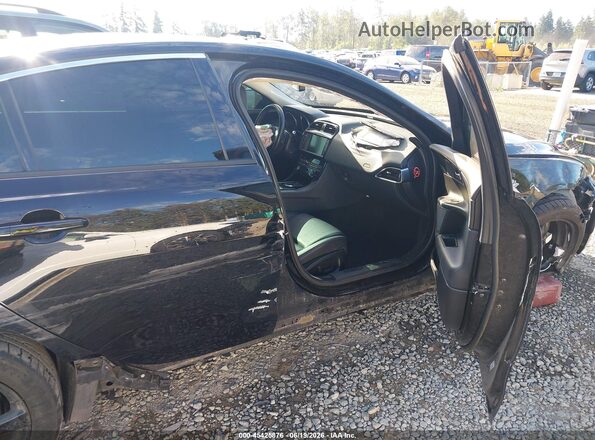 SAJAR4BG4HA969108 2017 JAGUAR XF Black Widok wnętrza z przodu