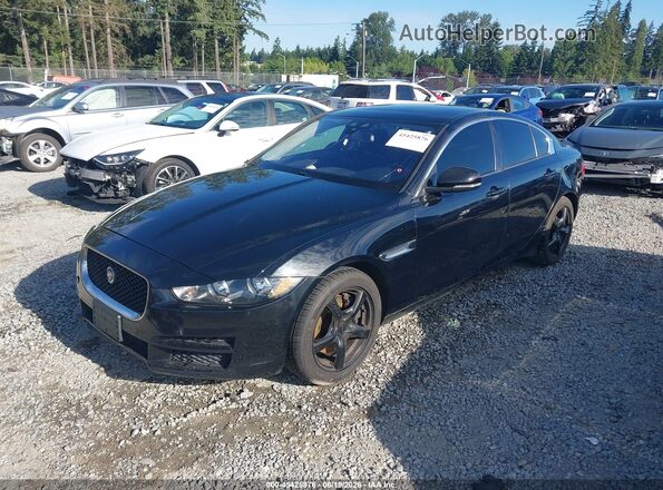 SAJAR4BG4HA969108 2017 JAGUAR XF Black Przód lewy