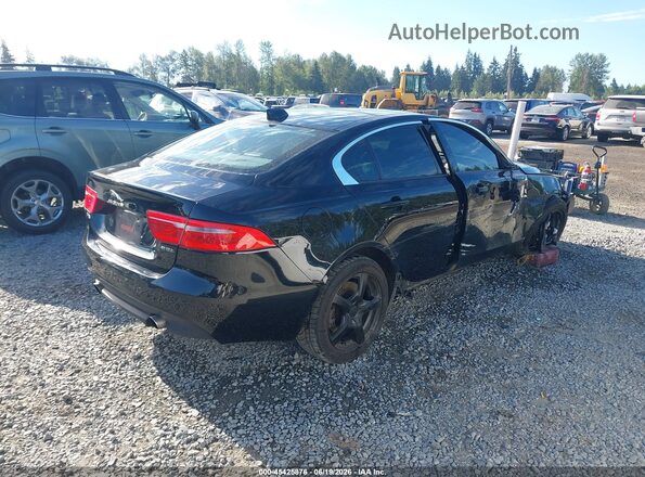SAJAR4BG4HA969108 2017 JAGUAR XF Black Tył prawy