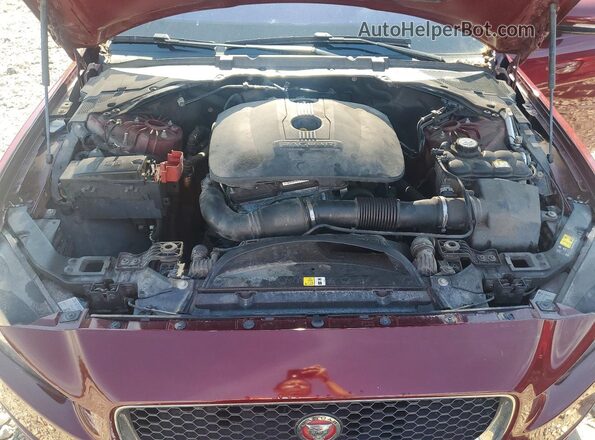 SAJAR4BG4HA974230 2017 JAGUAR XF Burgundy 