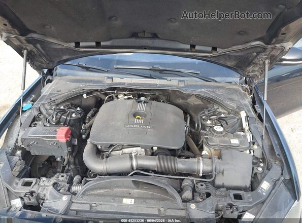 SAJAR4BG7HA968180 2017 JAGUAR XF Черный Вид сзади
