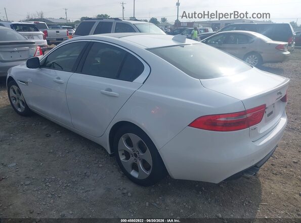 SAJAS4BN7HA976637 2017 JAGUAR XF White Tył lewy