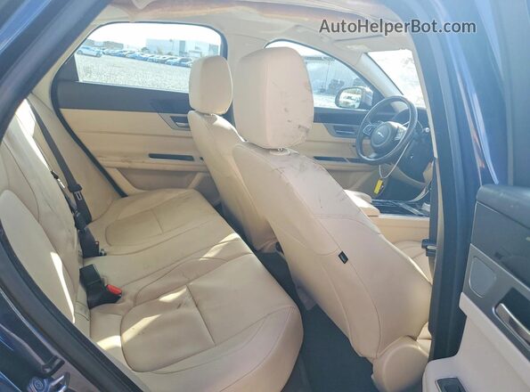SAJBD4BV3GCY20659 2016 JAGUAR XF Синий Вид задних сидений