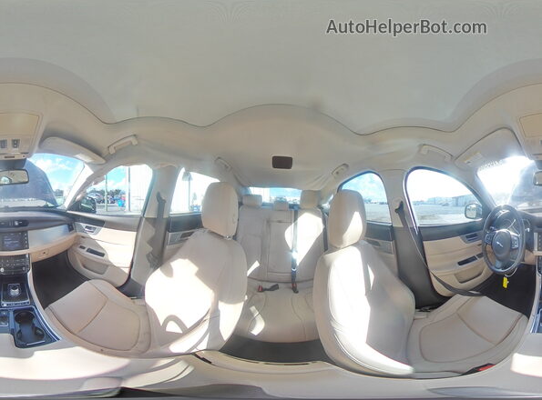 SAJBD4BV3GCY20659 2016 JAGUAR XF Синий Панорамный вид салона 360°