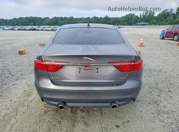 SAJBD4BV5GCY22929 2016 JAGUAR XF Gray Հետևի տեսք