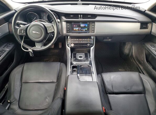 SAJBD4BV5GCY22929 2016 JAGUAR XF Gray Առջևի վահանակի տեսք