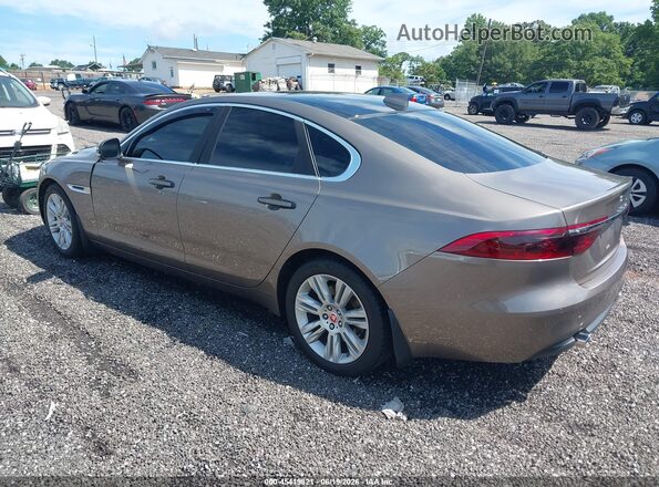 SAJBD4BV5HCY35679 2017 JAGUAR XF Beige უკანა მარცხენა