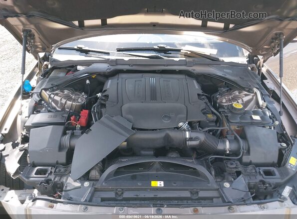 SAJBD4BV5HCY35679 2017 JAGUAR XF Beige უკანა ხედი