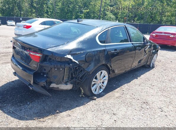 SAJBD4BV7GCY06182 2016 JAGUAR XF Черный Задняя правая четверть