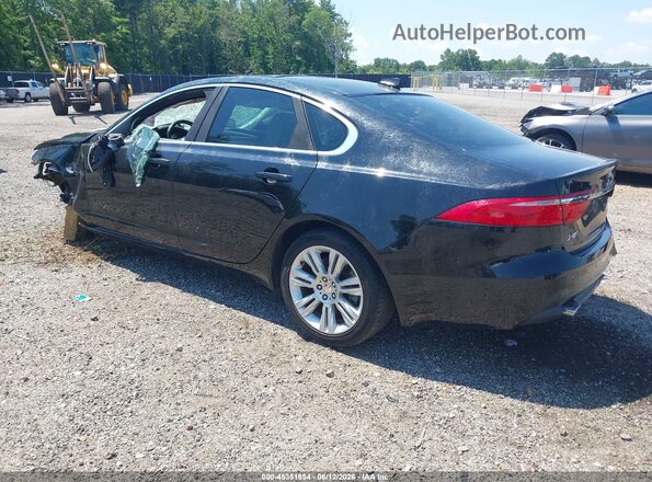SAJBD4BV7GCY06182 2016 JAGUAR XF Черный Задняя левая четверть