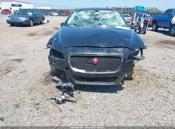 SAJBD4BV7GCY06182 2016 JAGUAR XF Черный Вид спереди