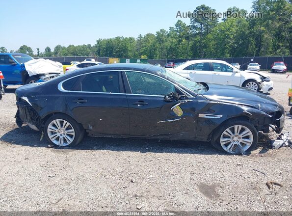SAJBD4BV7GCY06182 2016 JAGUAR XF Черный Вид задней части салона