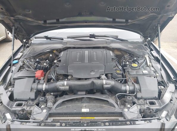 SAJBD4BVXGCY07407 2016 JAGUAR XF Black Հետևի տեսք