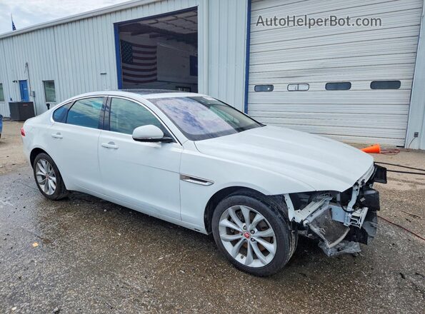 SAJBD4FX6KCY79564 2019 JAGUAR XF White წინა მარჯვენა
