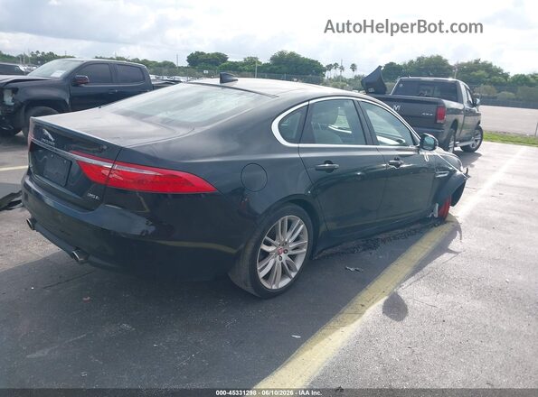SAJBE4BV7GCY09211 2016 JAGUAR XF Черный Задняя правая четверть