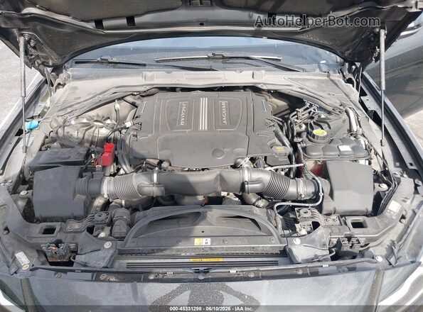 SAJBE4BV7GCY09211 2016 JAGUAR XF Черный Вид сзади