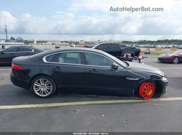 SAJBE4BV7GCY09211 2016 JAGUAR XF Черный Панорамный вид салона 360°