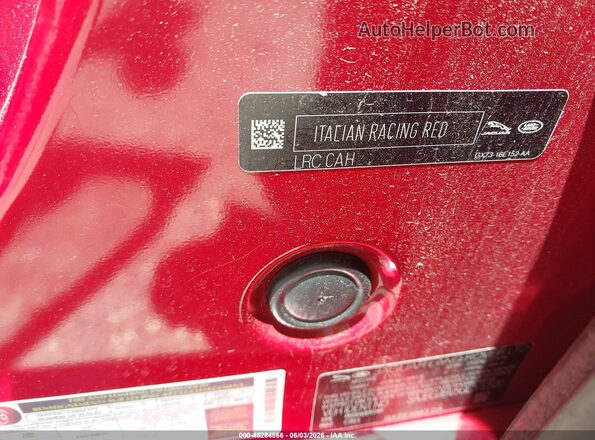SAJBG4BV5GCY10500 2016 JAGUAR XF Red Շարժիչի բաժամունքի տեսք