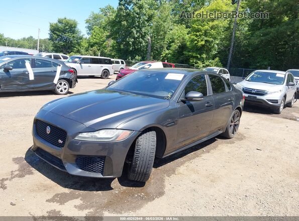 SAJBG4BV7HCY44844 2017 JAGUAR XF Blue Առջևի ձախ երեք քառորդ տեսարան