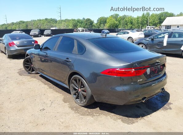 SAJBG4BV7HCY44844 2017 JAGUAR XF Blue Հետևի ձախ