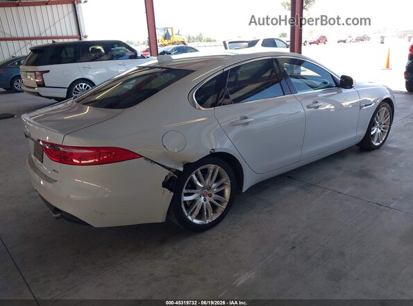 SAJBH4EV6JCY53260 2018 JAGUAR XF White Tył prawy