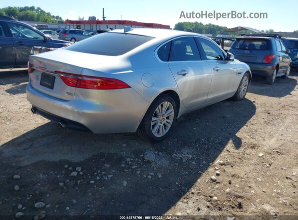SAJBJ4BV0HCY29717 2017 JAGUAR XF Silver 