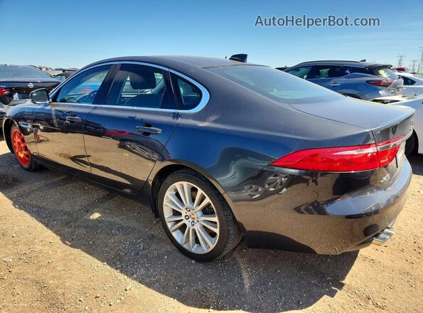 SAJBK4BN3HCY42894 2017 JAGUAR XF Черный Задняя левая четверть