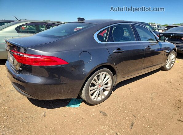 SAJBK4BN3HCY42894 2017 JAGUAR XF Черный Задняя правая четверть