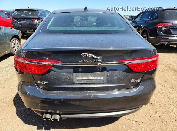 SAJBK4BN3HCY42894 2017 JAGUAR XF Черный Вид сзади