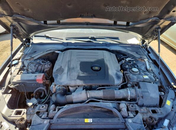 SAJBK4BN3HCY42894 2017 JAGUAR XF Черный Вид задней части салона
