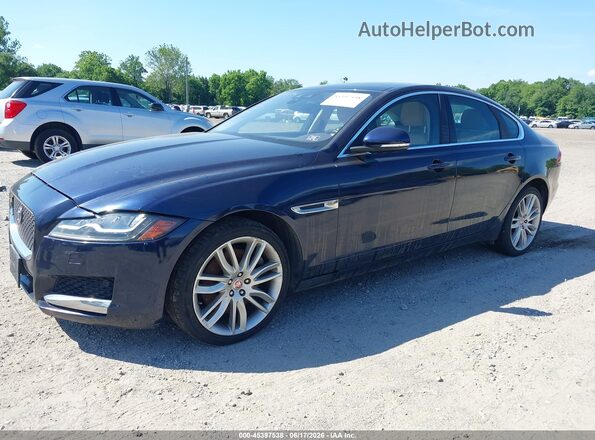 SAJBK4BV2GCY14924 2016 JAGUAR XF Blue 