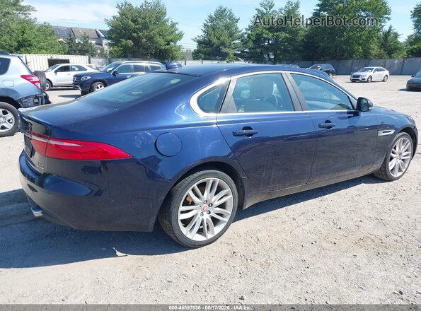SAJBK4BV2GCY14924 2016 JAGUAR XF Blue 