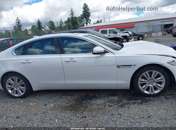 SAJBK4BV3GCY22028 2016 JAGUAR XF Белый Вид задней части салона