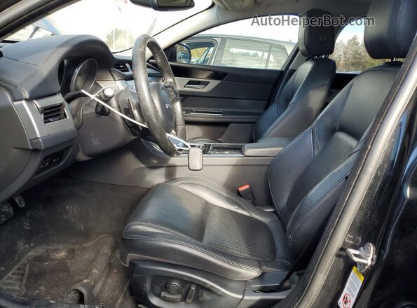 SAJBK4FX3JCY65318 2018 JAGUAR XF Black Vista interior delantera