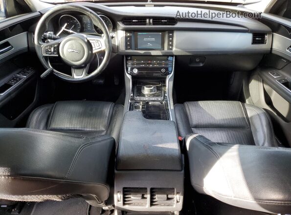 SAJBK4FX3JCY65318 2018 JAGUAR XF Black Vista del salpicadero