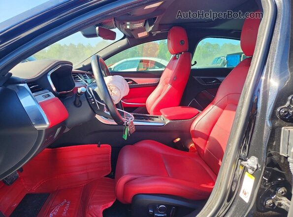 SAJBL4GX0MCY88880 2021 JAGUAR XF Black Vista interior delantera