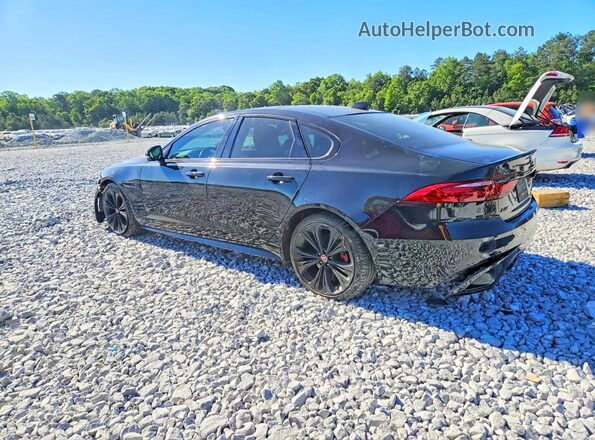 SAJBL4GX0MCY88880 2021 JAGUAR XF Black Trasero izquierdo