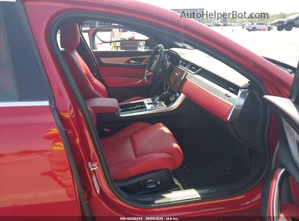 SAJBL4GX3NCY90611 2022 JAGUAR XF Red Vista interior delantera